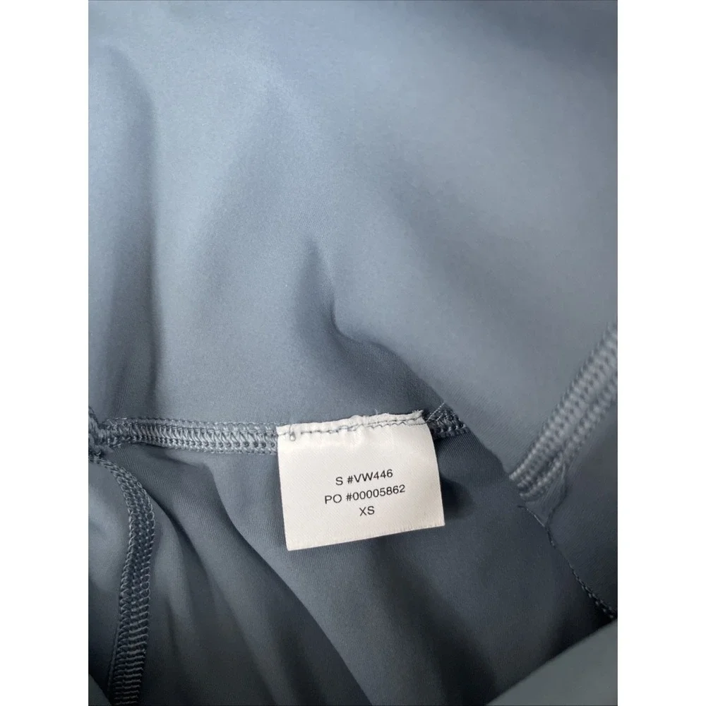 Vuori High-Waist Performance Leggings in Slate Blue - Picture 3 of 3